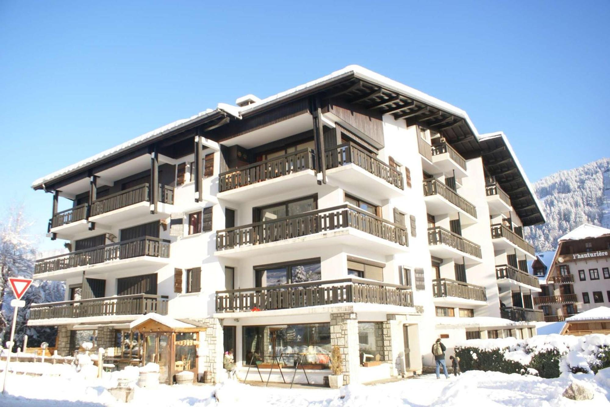 Schuss B8 Appartement Morzine Buitenkant foto