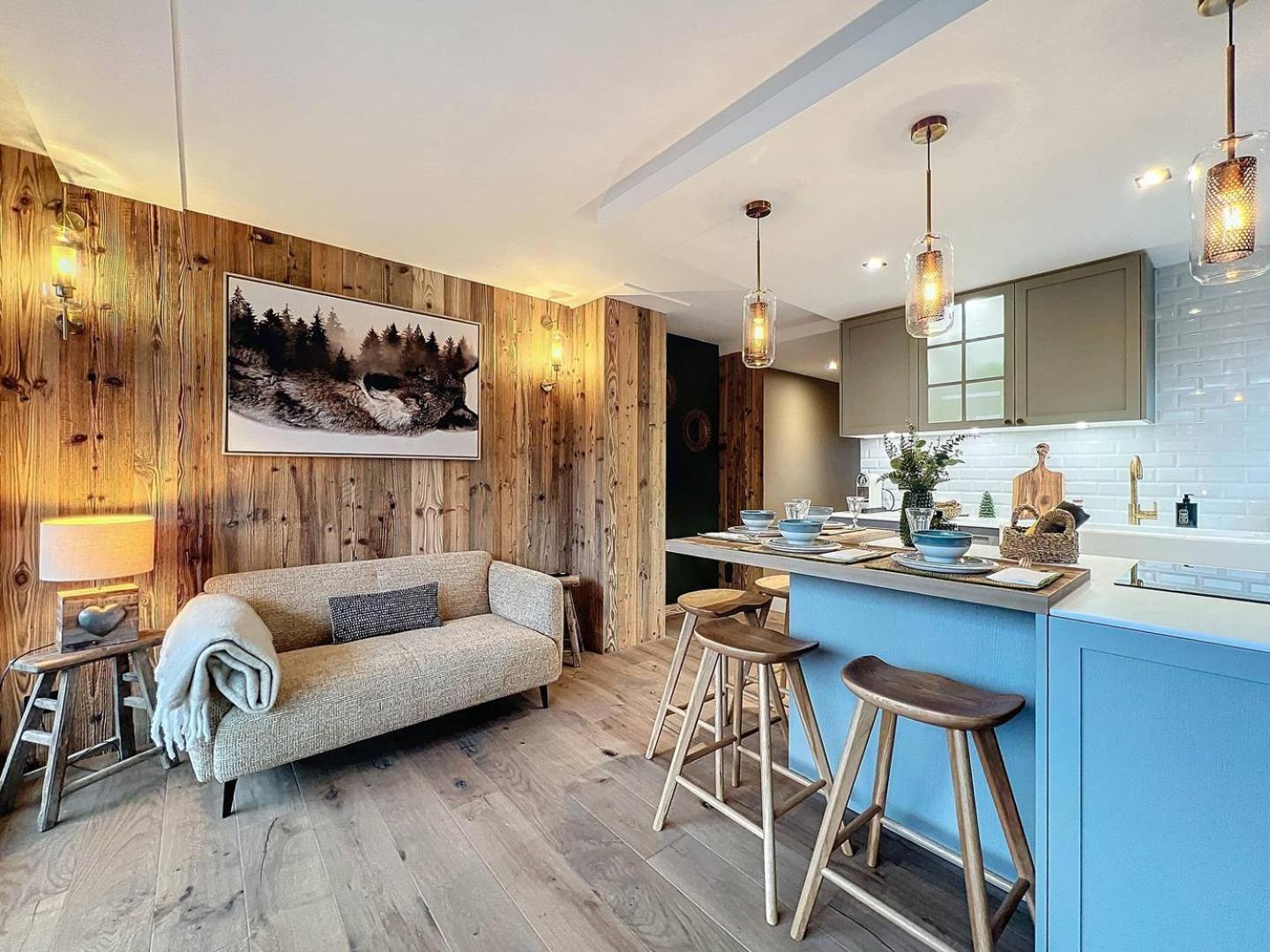 Schuss B8 Appartement Morzine Buitenkant foto