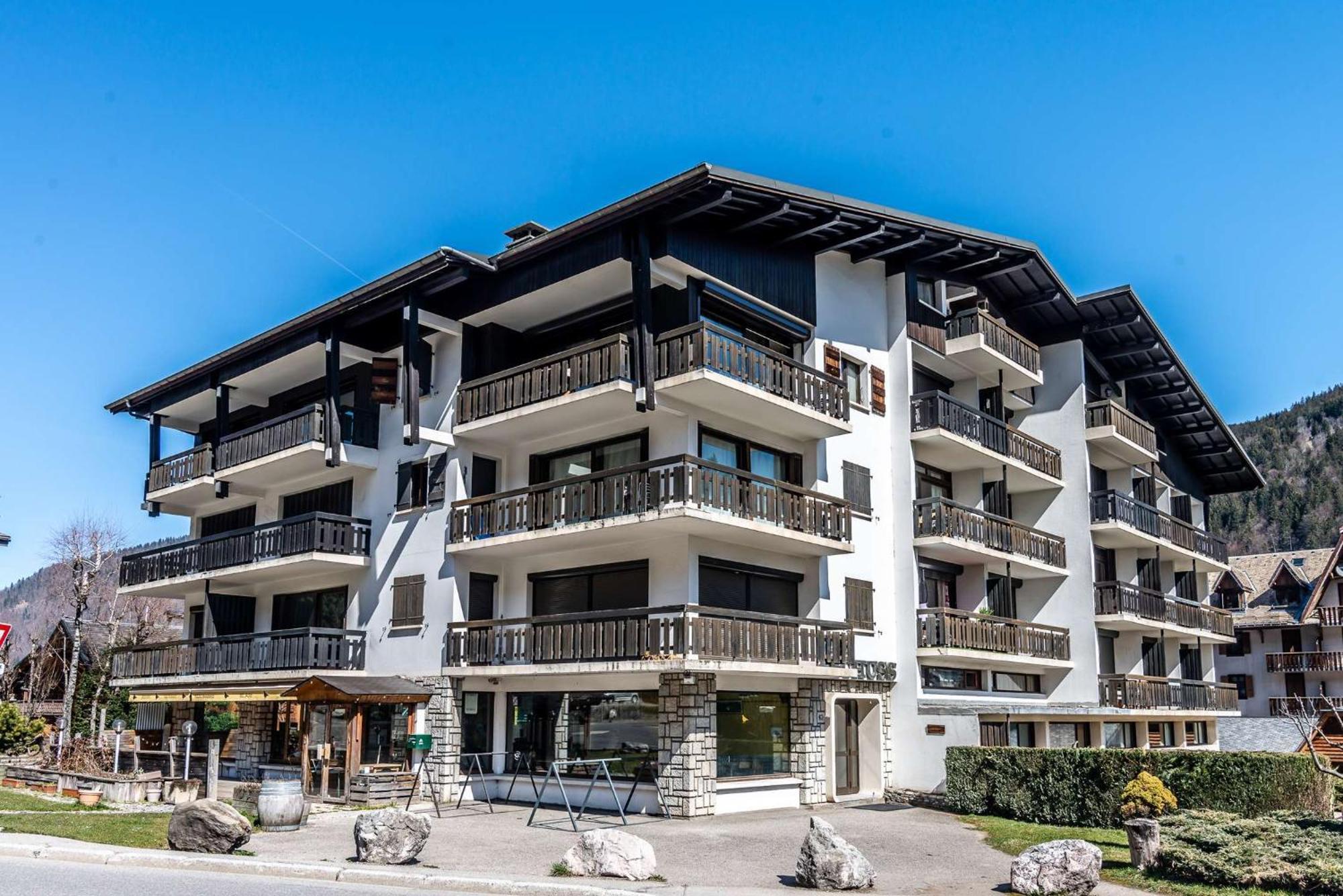 Schuss B8 Appartement Morzine Buitenkant foto
